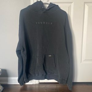 YoungLA Black Hoodie